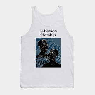 The Dark Sun Of Jefferson Starship Tank Top